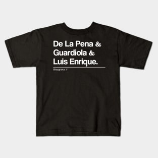 The Legends of Barca VI Kids T-Shirt